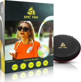img 4 attached to 🌬️ Stay Cool and Comfy with Epic Fan – Neck Fan: The Ultimate Portable Cooling Solution