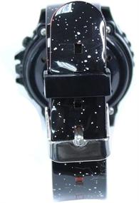 img 1 attached to Star Wars Digital-Analog Black Watch for Kids - DAR3514