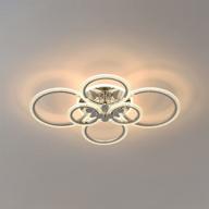 ceiling dycled dimmable chandelier 30 7inch логотип