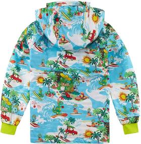 img 3 attached to ☔ Waterproof Cotton Lined Floral Printed Raincoats for Girls and Boys, Ages 2-9 Years - UNIFACO