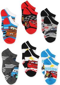 img 2 attached to 🚗 Disney Cars Boys Toddler Socks Set - Multi Pack