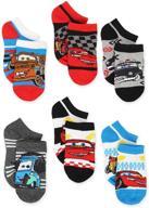 🚗 disney cars boys toddler socks set - multi pack logo
