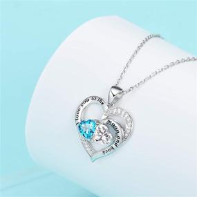 img 1 attached to 🎀 Sterling Silver Pendant Necklace - Girls' Jewelry in Necklaces & Pendants