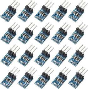img 4 attached to 🔌 High-Quality 20 Pieces 3 Pins AMS1117-3.3 DC 4.75V-12V Voltage Regulator Step Down Power Supply Buck 800mA Module - Reliable and Efficient
