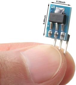 img 2 attached to 🔌 High-Quality 20 Pieces 3 Pins AMS1117-3.3 DC 4.75V-12V Voltage Regulator Step Down Power Supply Buck 800mA Module - Reliable and Efficient