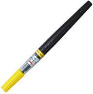 pentel brush lemon yellow xgfl 105 logo