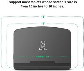 img 1 attached to Premium Parblo PR 100: Adjustable Tablet Stand for 10-16 Inch Graphic Tablets
