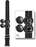 🌞 sun company armarmour 3 - wrist compass and thermometer combo with durable zulu strap, enhanced shielding логотип