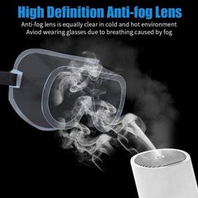 img 1 attached to 🔥 Ultimate Fog-Proof Goggles Glasses: Unmatched Protective Eyewear