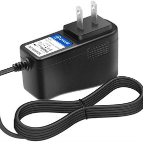 img 1 attached to T POWER 9V AC DC Adapter Charger for Sylvania 7-inch, 8-inch, 9-inch, 10-inch & 13.3-inch Portable DVD Players and Sylvania SYNET7WID Mini Book Power Supply