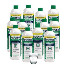 img 2 attached to 🌿 Prevention Daily Care - Alcohol Free Mouth Rinse: 12 Pack, The Original Alcohol Free Mouthwash for Complete Oral Care