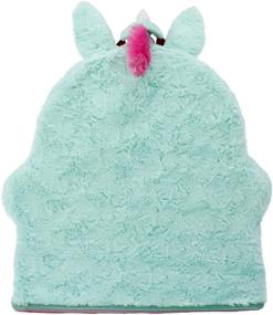 img 2 attached to 🦄 Premium Teal Unicorn Character Chair: Soft Landing, Sweet Seats with Carrying Handle & Side Pockets