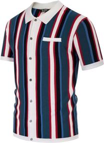img 2 attached to 👕 Sleeve Stripe Men's Clothing - PJ Paul Jones Shirts