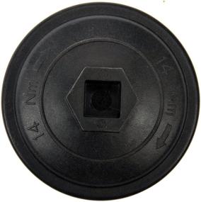 img 1 attached to 🔌 Dorman 904-209 Fuel Filter Cap for Ford / International Models, Enhancing Fuel Efficiency, Black