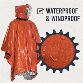 img 1 attached to Ultimate Life Poncho: All-Weather Emergency Blanket for Survival