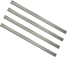 img 4 attached to HSS Jointer Replacement Blades for 20 Inch Planer Knives - Grizzly, Jet, Powermatic, Delta, Dewalt, Shop Fox, Woodstock, 4pcs Set