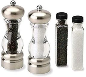 img 1 attached to 🧂 Enhance Flavor with Olde Thompson Salt & Pepper Mills: The Perfect Kitchen Essential