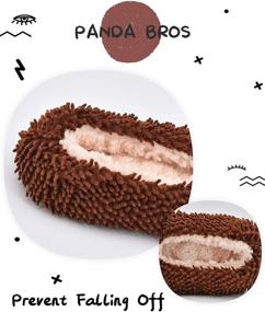 img 1 attached to 🐼 Panda Bros Slipper Grippers Boys' Shoes: Comfy Slippers with Enhanced Grip