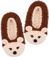 🐼 panda bros slipper grippers boys' shoes: comfy slippers with enhanced grip logo