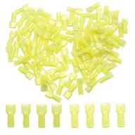 yosawa 100 pieces connectors，quick disconnects yellow（nlgmy logo