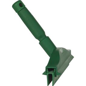 img 1 attached to 🧽 Vikan 77112 Rubber Polypropylene Frame Bench Double Blade Squeegee, 10" Green - Efficient Cleaning Solution for Bench Surfaces