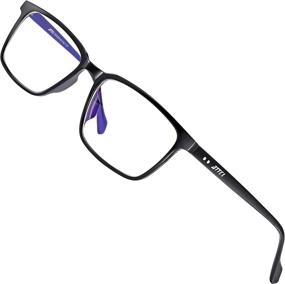 img 4 attached to 👓 ATTCL Unisex Blue Light Glasses: Stylish Eye Protection for Men & Women - Rectangular Frame