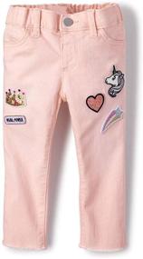 img 1 attached to Childrens Place Toddler Jeggings 12 18MOS Girls' Clothing for Pants & Capris