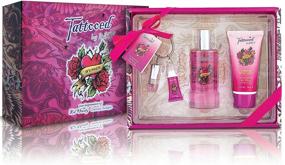 img 1 attached to Inky Woman Gift Set: Perfume, Body Lotion & Lip Gloss for the Tattooed Enthusiast