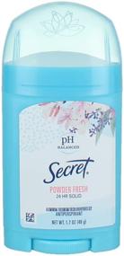 img 4 attached to Secret Anti Perspirant Deodorant Solid Powder Personal Care and Deodorants & Antiperspirants