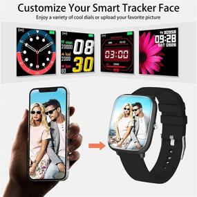 img 1 attached to 🏋️ Ultimate Fitness Tracker Watch: Activity Trackers for Women and Men - Heart Rate, Sleep, and Health Monitor with GPS, Waterproof Smartwatch for Calorie Tracking, Step Counting, and Workouts