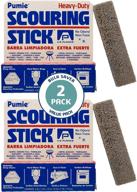 🧼 u.s. pumice pumie scouring stick - heavy-duty powerhouse pumice cleaning bar (2 pack) logo