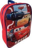 cars lighting mcqueen school backpack logo