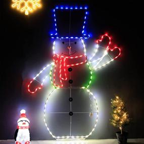 img 4 attached to Hawisphy Christmas Snowman Outdoor Decorations