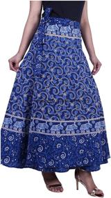 img 2 attached to 👗 Cotton Jaipuri Printed Women's Clothing and Skirts - Exquisite Collection by Rajwada Fashion