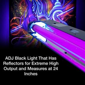 img 3 attached to 🔮 ADJ Stage Light BLACK 24BLB - Vibrant Blacklight for Impressive Stage Illumination