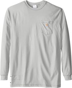 img 1 attached to Carhartt Men's XXL Resistant Cotton T-Shirt - Clothing for T-Shirts & Tanks