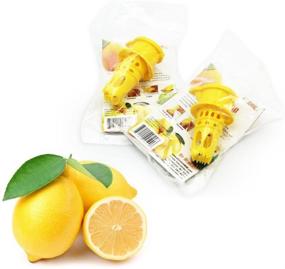 img 2 attached to 🍋 EcoJeannie 2 Pack Citrus Tap: Portable Lemon Juicer Faucet - BPA Free Hormone Free, Lime Squeezer, Juice Extractor