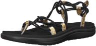 teva womens infinity metallic sandal women's shoes logo