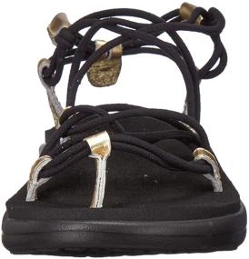 img 3 attached to Teva Womens Infinity Metallic Sandal Women's Shoes