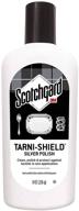 🌟 scotchgard tarni-shield silver polish, 8-ounce (set of 2) - improved seo-friendly product name logo
