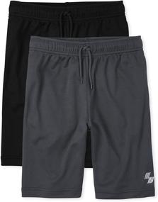 img 4 attached to 🏀 Top-Quality Boys' 2 Pack Uniform Basketball Shorts - Perfect for Mix and Match Uniforms, Mesh Performance for Optimal Comfort - 2 Pack