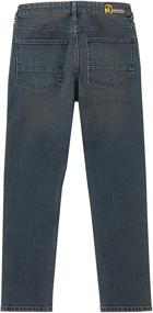 img 3 attached to Nautica Skinny Stretch Denim Driftwood Boys' Clothing for Jeans