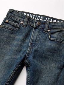 img 1 attached to Nautica Skinny Stretch Denim Driftwood Boys' Clothing for Jeans