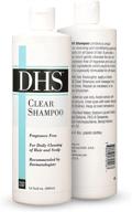 dhs clear 🧴 shampoo, 16 fluid ounce logo