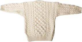 img 2 attached to Childs Irish Merino Sweater Natural
