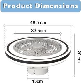 img 3 attached to QZFH Dimmable Lighting Invisible Enclosed