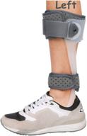 🦵 enhance mobility with afo foot drop brace: medical ankle foot orthosis support for postural correction (left/m) логотип