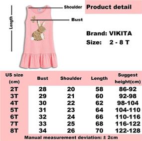 img 3 attached to Cute and Stylish Sleeve 🌸 Cotton Flower Clothing for Girls by VIKITA