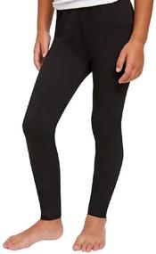 img 3 attached to 👖 Trendy Splendid Tapered Elastic Waistband Legging for Girls - Comfortable and Stylish!