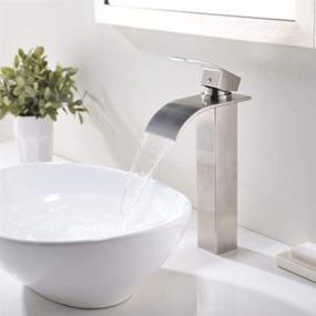 img 1 attached to Rectangular Waterfall Bathroom Sink - VESLA HOME